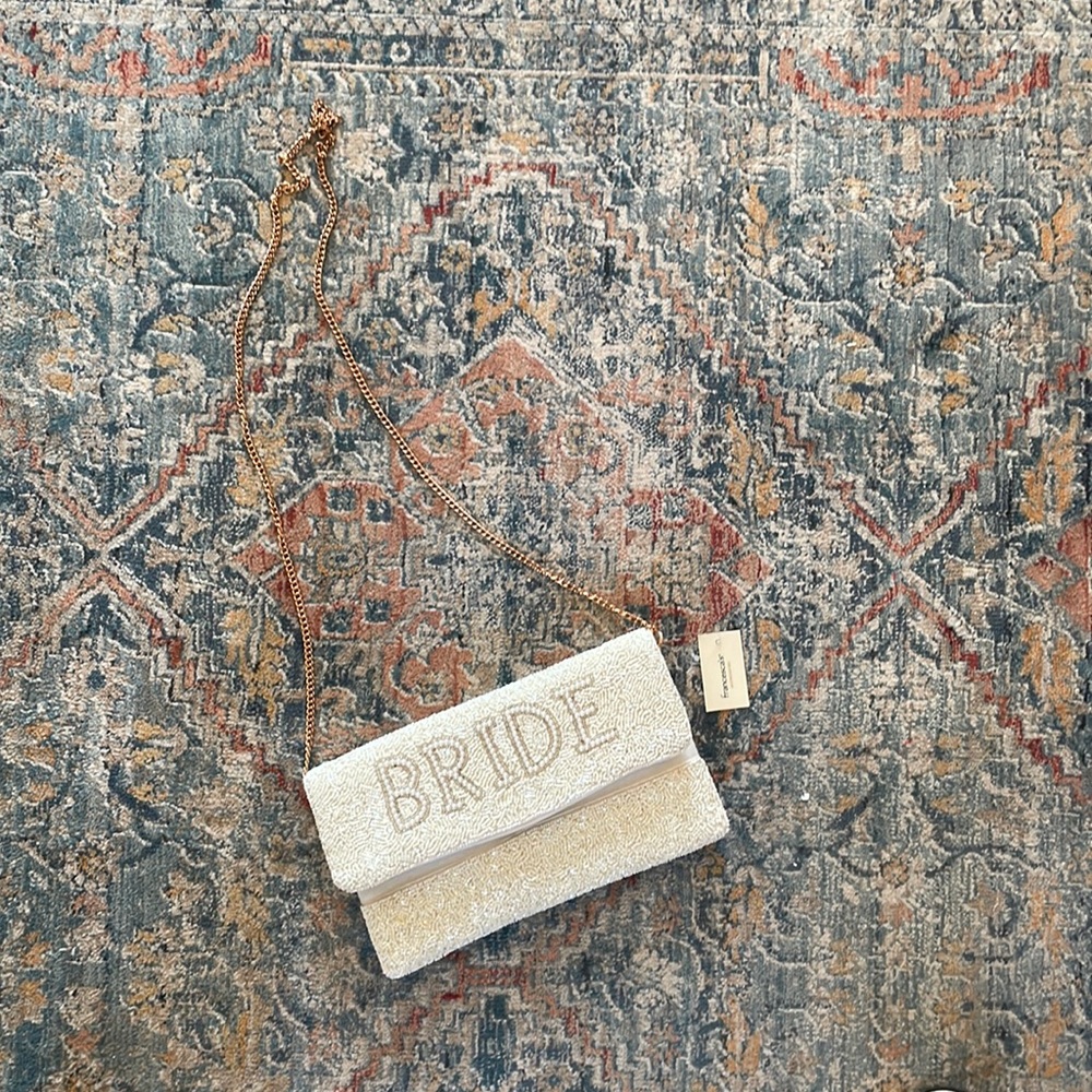 NWT Bride Clutch by Francesca’s